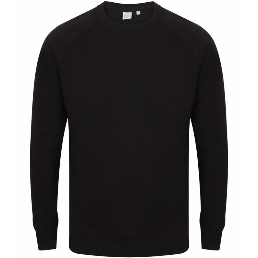 Skinni Fit Unisex Slim Fit Sweatshirt / Black